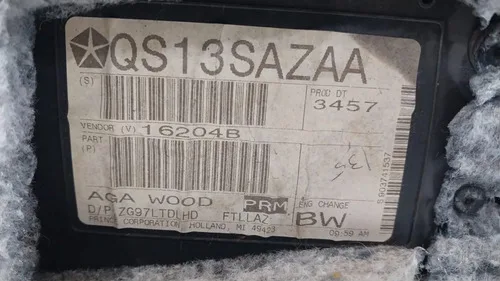 Forro Porta Dianteiro Esquerdo Jeep Grand Cherokee 1993 A 98 Cinza-escuro