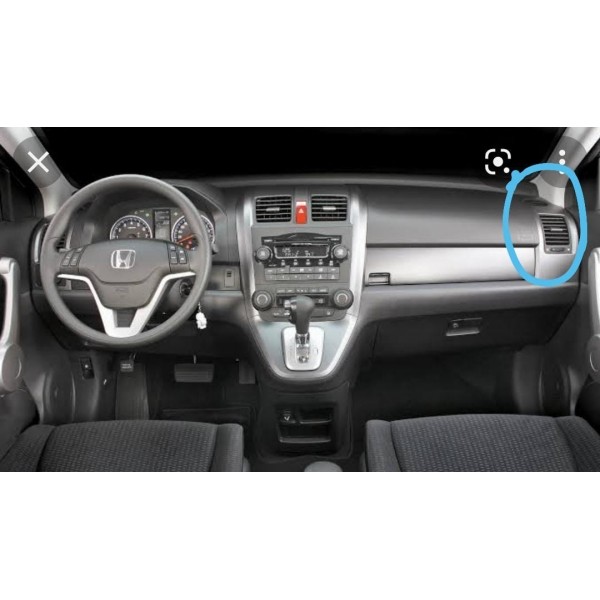 Difusor Ar Honda Crv 2007 2008 2009 2010 2011 Canto Direito