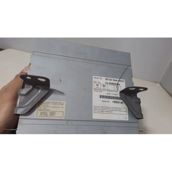 Rádio Original Crv 2007 2008 2009 2010 2011