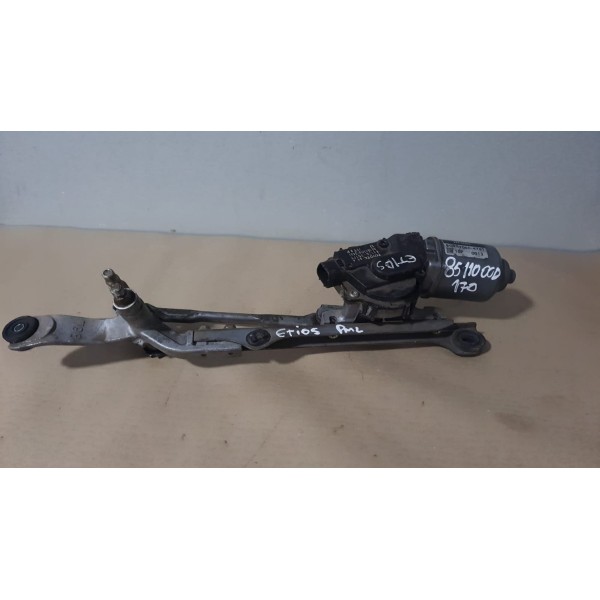 Motor Limpador Pára-brisa Toyota Etios  851100d170