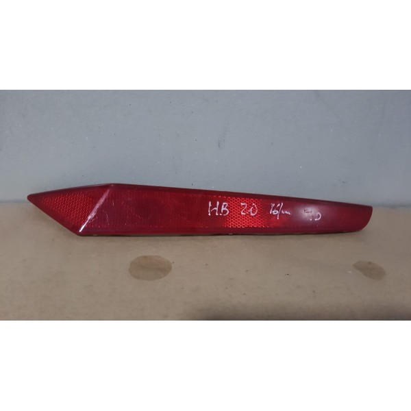 Refletor Direito Parachoque Traseiro Hyundai Hb20 2016/2019