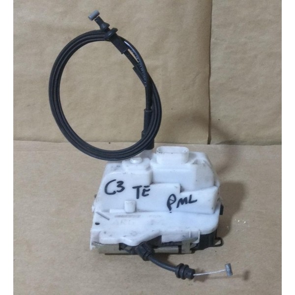 Fechadura Elétrica Traseira Esquerda Citröen C3 2003 2012