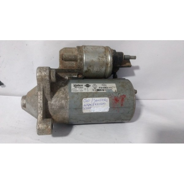 Motor De Arranque Clio Logan Sandero Kango Duster 233001105r