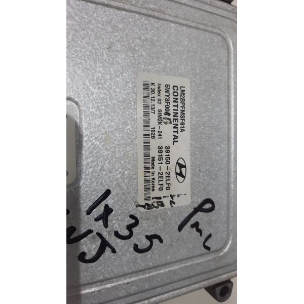 Módulo Injeção Hyundai Ix35 16v Auto 2011 Á 15 391502elf0