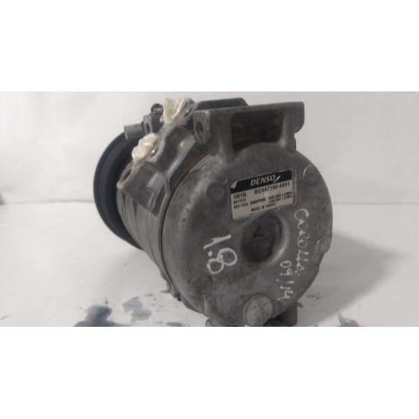 Compressor Ar Condicionado Corolla 2009 A 2012  Bc4472204351