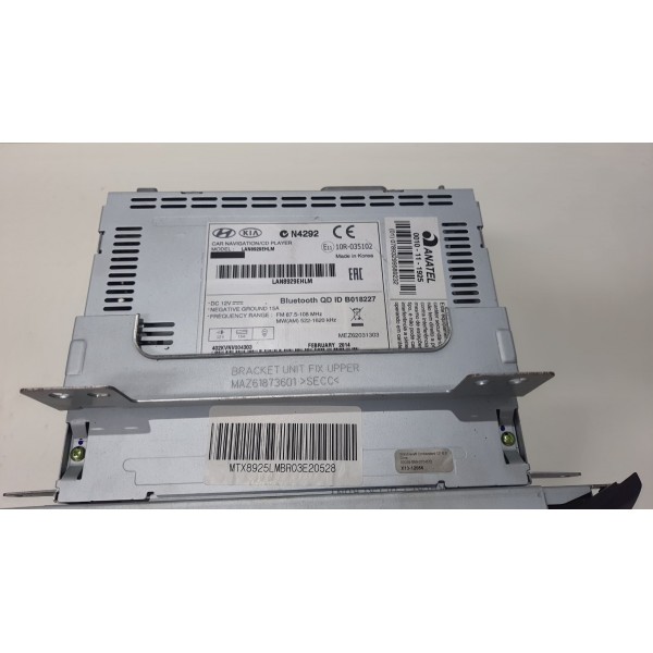 Moldura E Radio Multimídia Hyundai Ix35 2012/2015 Original