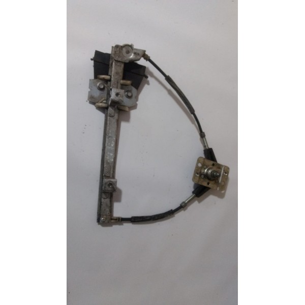 Máquina Vidro Manual Porta Traseira Esquerda Fiat Uno 96 01