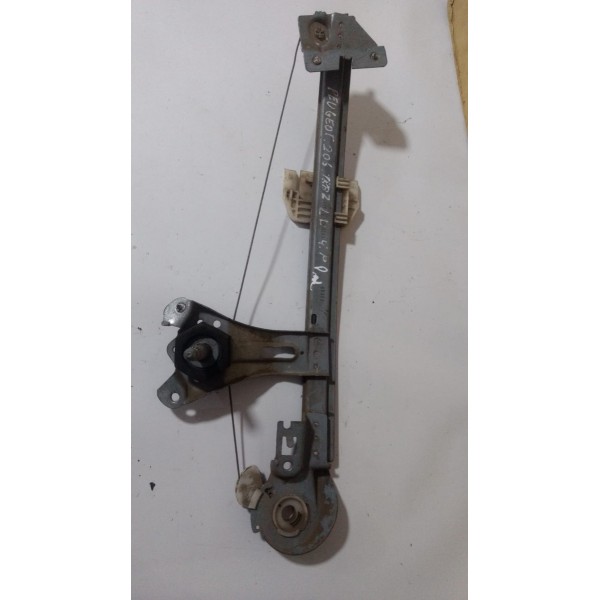 Maquina Vidro Manual Tras. Direito Peugeot 206 - Original