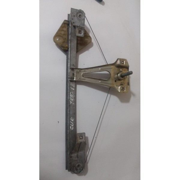 Máquina Vidro Manual T/e Clio 2001 02 03 04 05 06 07 11 2014