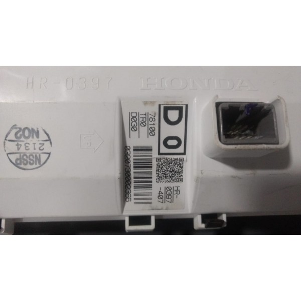 Painel Velocímetro Honda Civic 2012 2013 A 2015 78100tr0d030