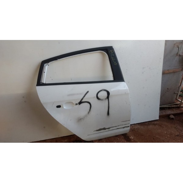 Porta Traseira Esquerda Fiat Bravo 2012 2013 2014 2015 2016