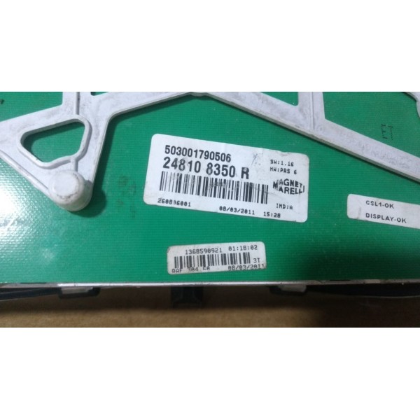 Painel Instrumento Novo Renault Logan Sandero - 248108350r