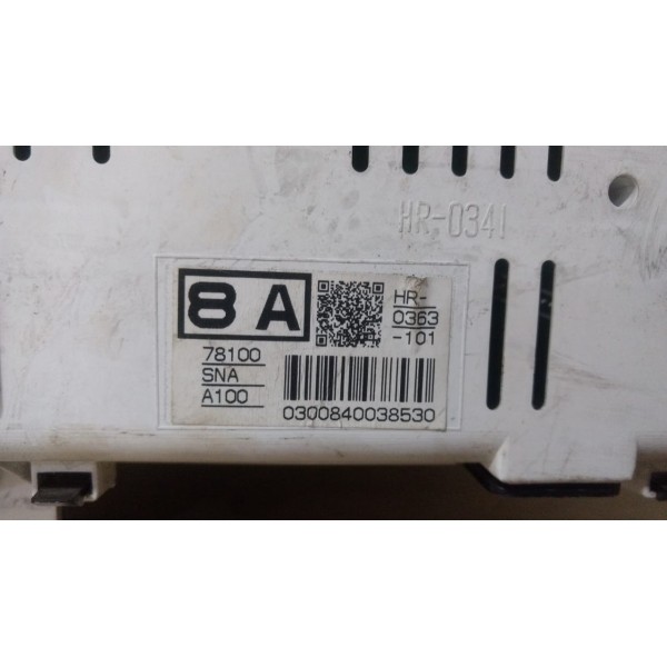 Painel De Instrumento Honda Civic 2007 A 2011 78100snaa100