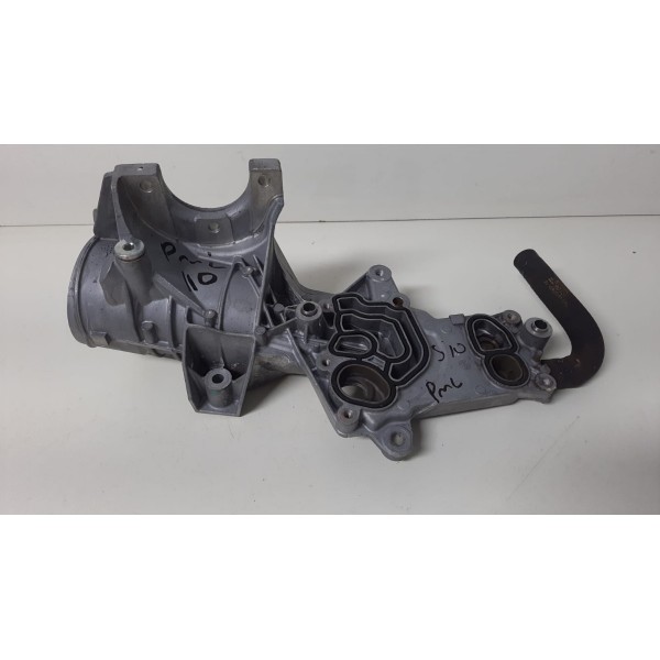 Suporte Filtro Resfriador Óleo Motor S10 2.8 Diesel 200cv