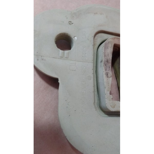 Borracha Vedação Caixa Ar Quente Motor Onix Prisma Guarda Pó