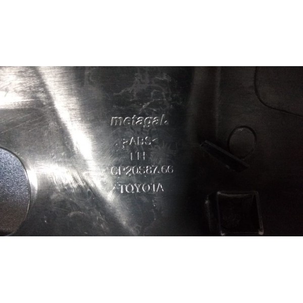 Capa Retrovisor Corolla 2010 Á 2014 Esquerdo Preto