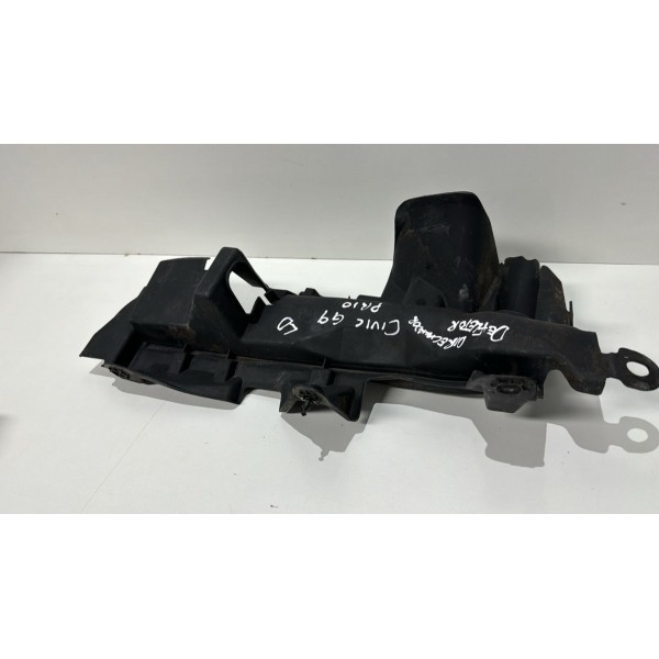 Defletor Radiador Lado Direito Honda Civic 2012 A 2016