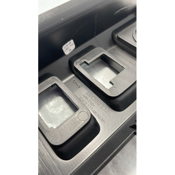 Moldura Console Tomada 12v Usb Hdmi Honda Hrv 2016 Á 2019