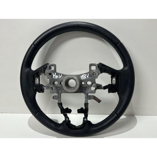 Volante De Direção Honda Hrv 2015 2016 2017 2018 Couro