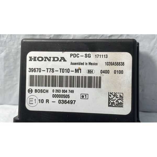 Modulo Sensor Estacionamento Original Honda Hrv 2016 Á 2021
