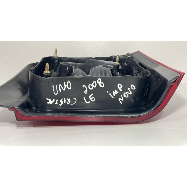 Lanterna Esquerda Fiat Uno 2005 2006 2007 2008 2009 Cristal