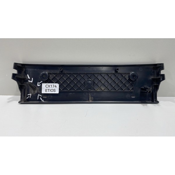 Suporte Placa Dianteira Toyota Etios 2017 Á 2020 Original
