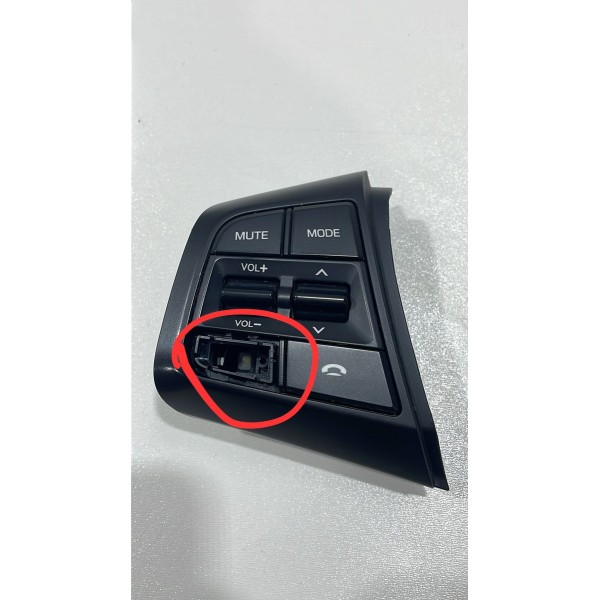 Botão Comando Controle Volante Som Hyundai Creta 16 Á 19