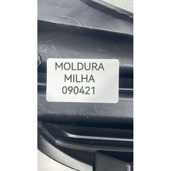 Moldura Farol Milha Esquerdo Toyota Yaris 2018 Á 2020 Orig.