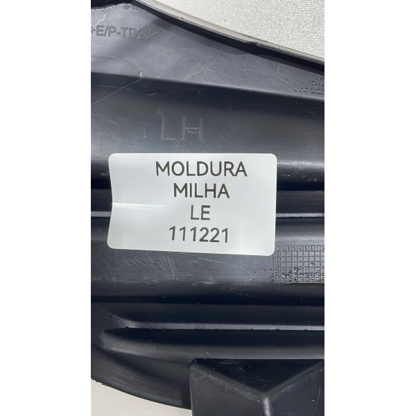 Moldura Farol Milha Esquerdo Toyota Yaris 2018 Á 2020 Orig.