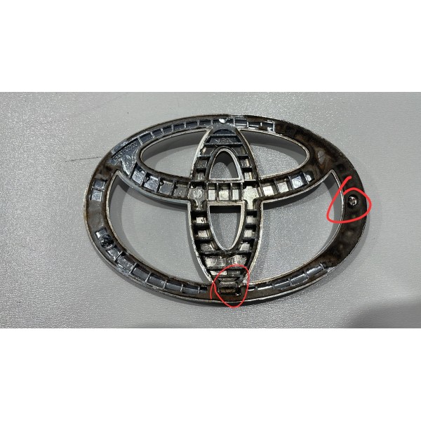 Emblema Toyota Corolla Tampa Traseira 2009 Á 14 7543102100