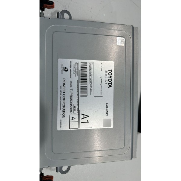 Central Multimídia Original Toyota Corolla 8614002a10 20/22