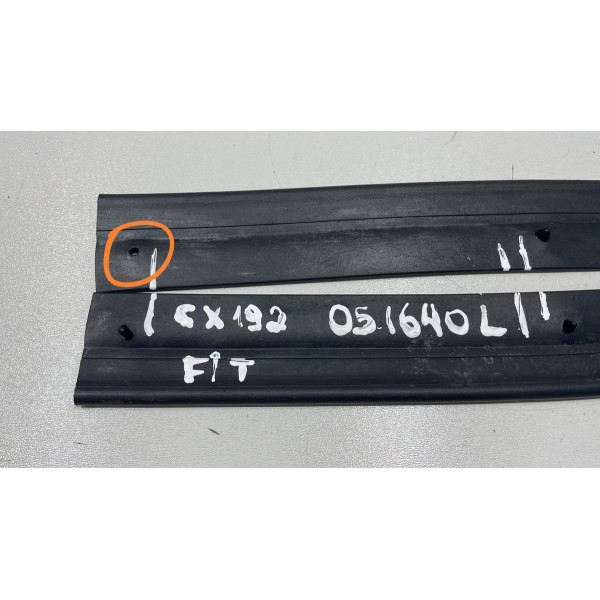 Par Borracha Vedação Capô Honda Fit 2018 19 20 2021 Original