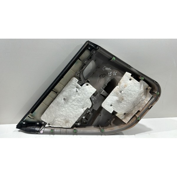 Forro De Porta Traseiro Direito Honda Civic 2015 2016