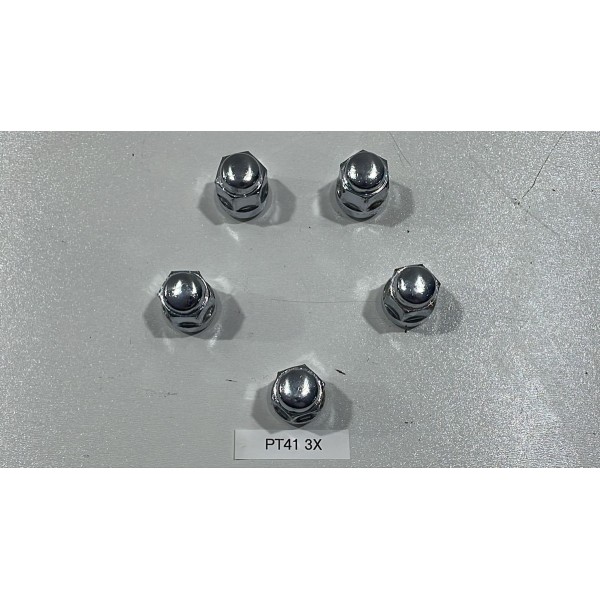 Kit 5 Porca Roda 19 Mm Cromada Honda Civic 2012 Á 2016 Orig