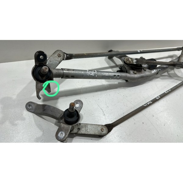 Máquina Motor Limpador Parabrisa Civic 2012 2013 2014 2015