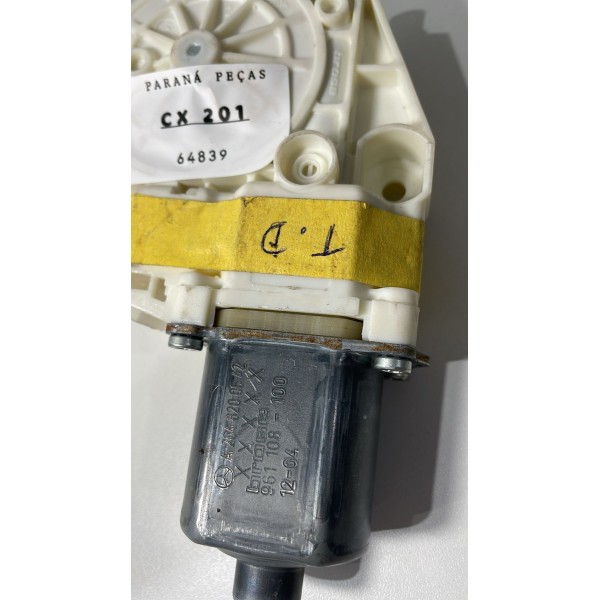 Motor Elétri Vidro Traseiro Direito Mercedes C180 C200 11/13