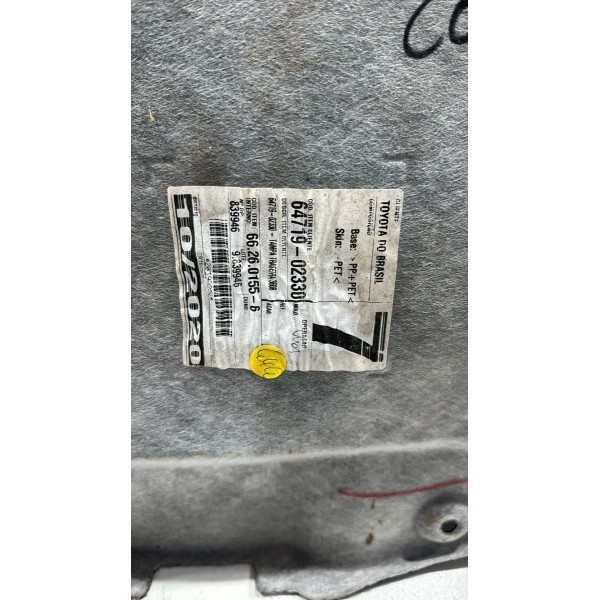 Forro Tampa Traseira Toyota Corolla 2021 2022 2023
