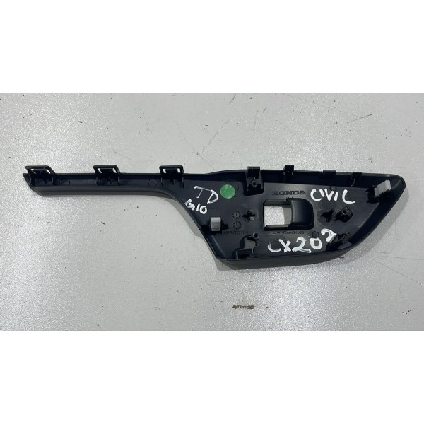 Moldura Botao Vidro Traseiro Direito Honda Civic G10 17 Á 23