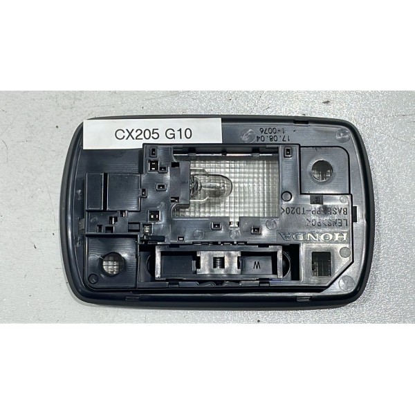 Luz Teto Cortesia Traseira Honda Civic G10 2017 Á 2022 Preto