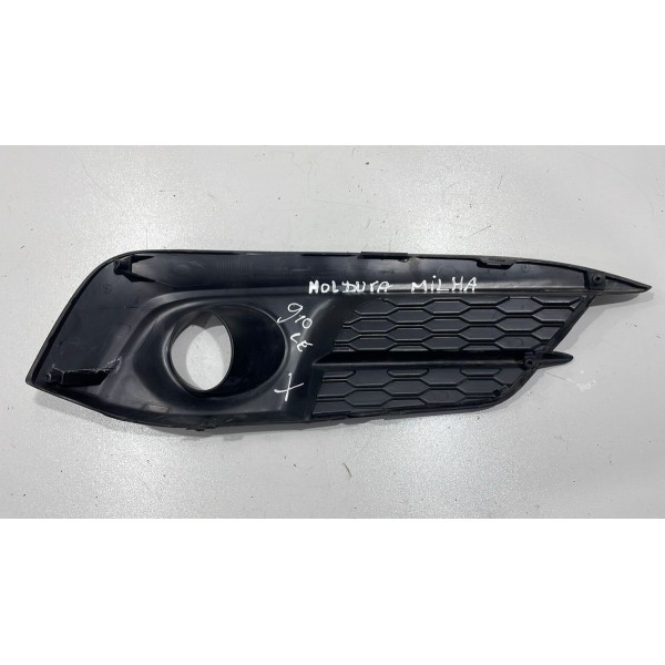 Moldura Milha Esquerdo C/furo Honda Civic 2017 Á 22 Original
