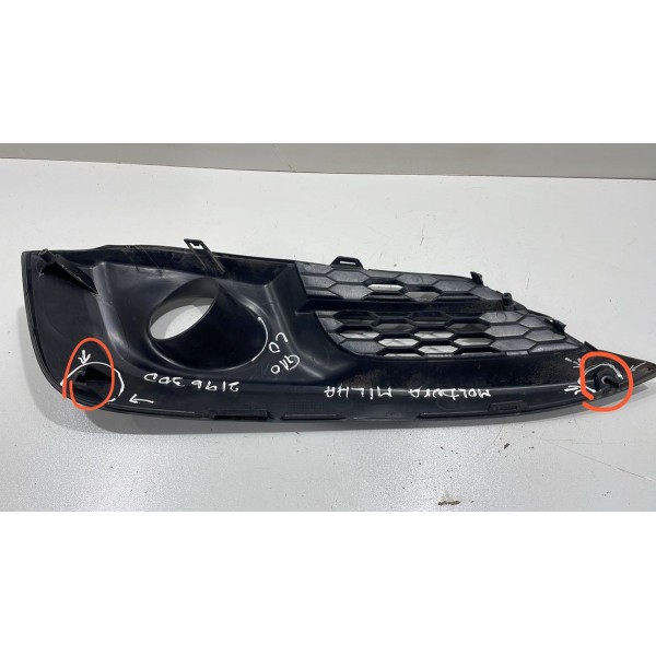 Moldura Farol Milha Direita Civic G10 2017 Á 2022 Original