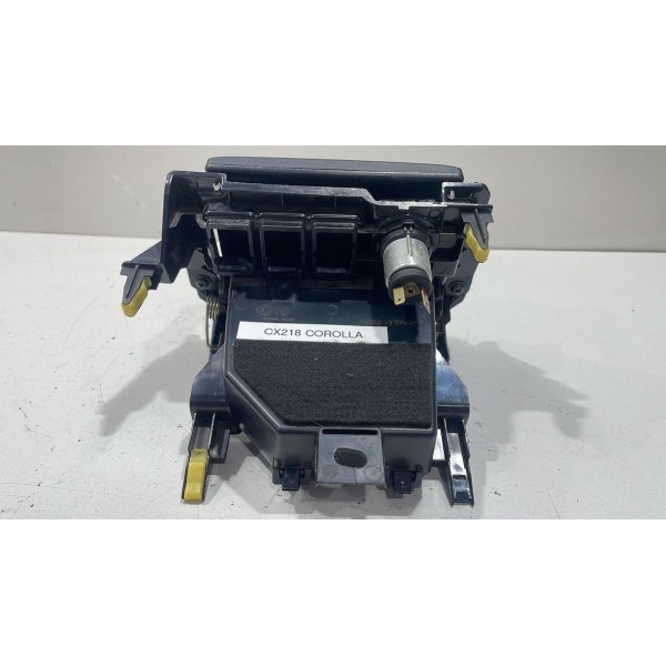 Porta Objetos Tomada 12v Usb Aux Corolla 2015 16 17 18 2019