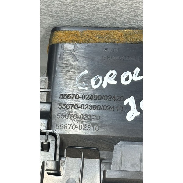 Difusor De Ar Central Toyota Corolla 2015 Á 2019 Original
