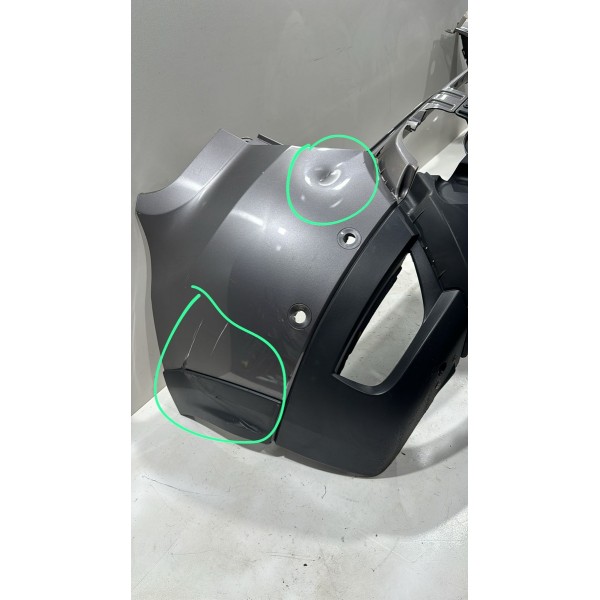 Parachoque Traseiro Duster 2020 2021 2022 Furo Sensor Compar