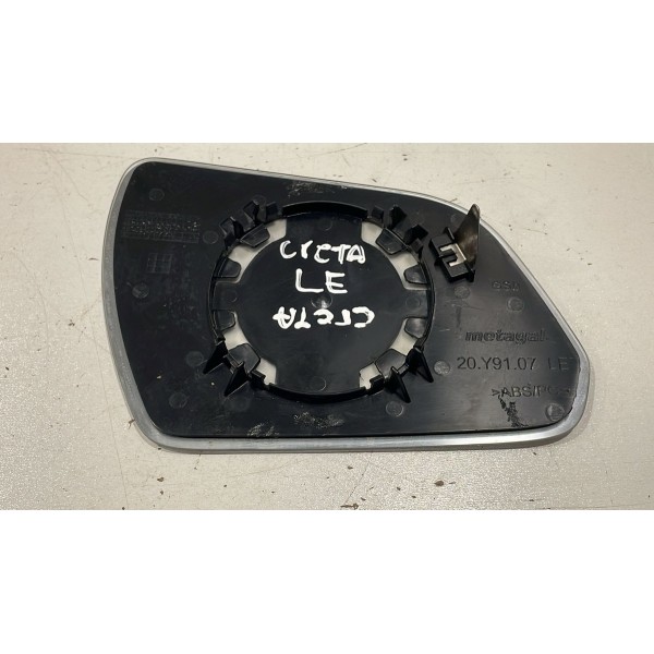 Lente Retrovisor Esquerda Creta 2017 2018 2019 Original