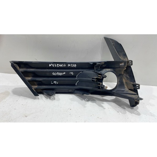 Moldura Farol Milha Lado Direito Corolla 2017 2018 2019 Orig