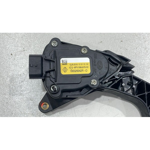 Pedal Acelerador Renault Logan Sandero Duster 180026342ra