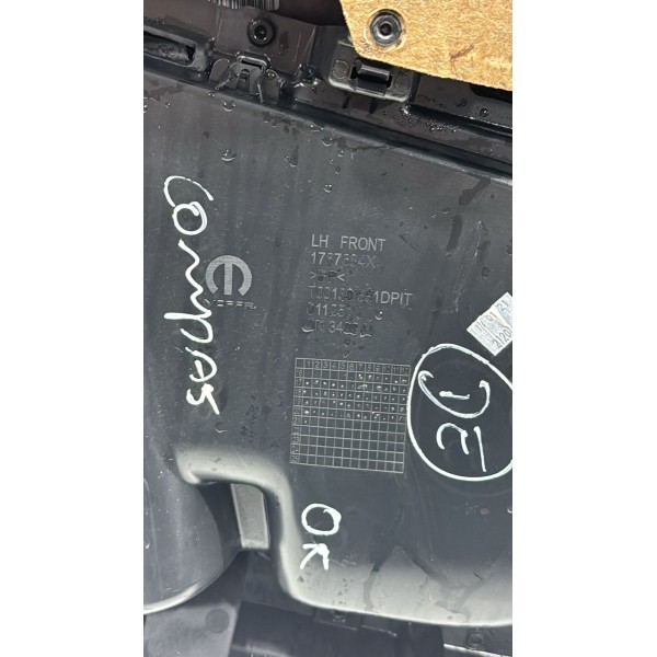 Forro Porta Dianteiro Esquerdo Jeep Compass 2018 19 20 2021