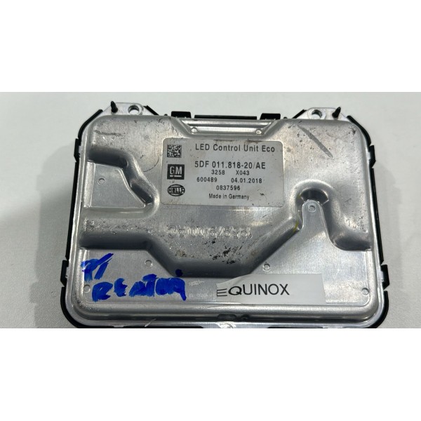 Módulo Reator Farol Gm Equinox 2.0 2018 2019 Original