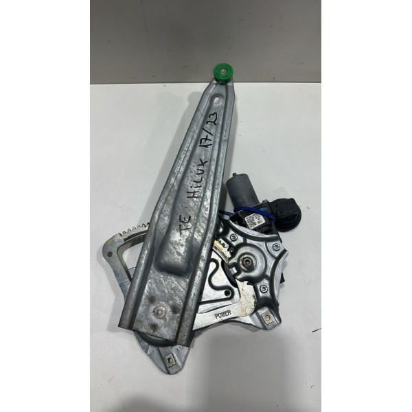 Maquina Vidro Traseira Esquerda Hilux 2017 18 19 20 2021